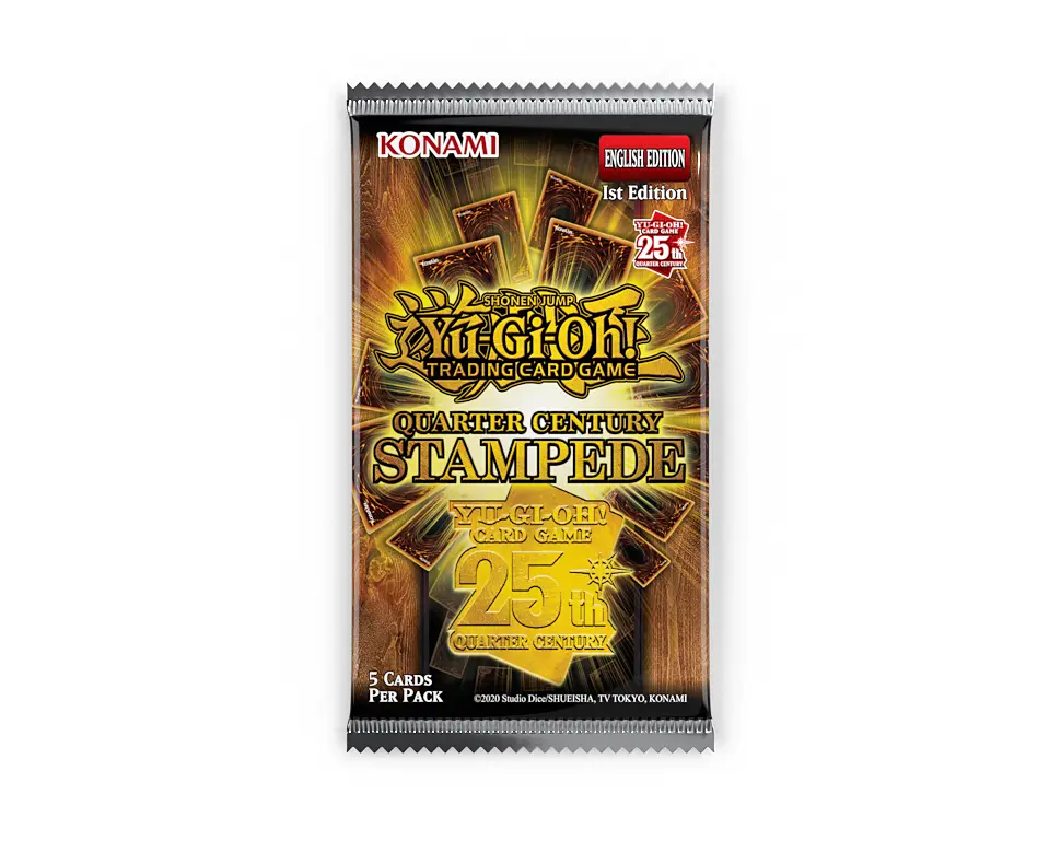 Yu-Gi-Oh!: Quarter Century Stampede 1st Edition - Booster Pack