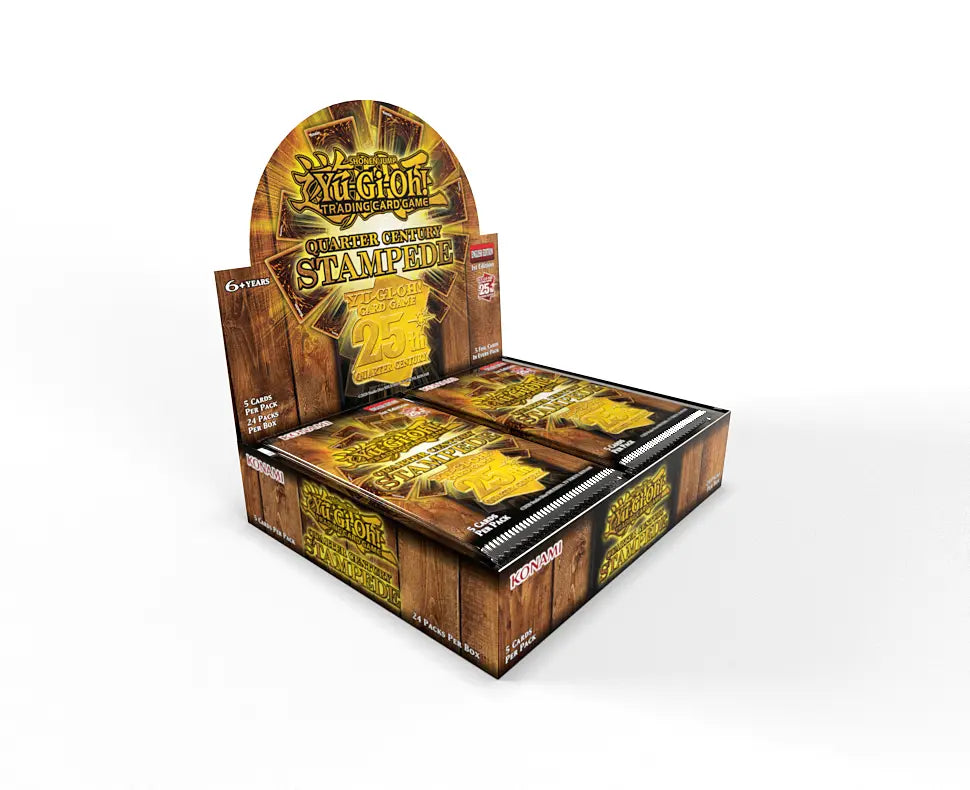 Yu-Gi-Oh!: Quarter Century Stampede 1st Edition - Booster Box NitroPacks LLC Yu-Gi-Oh!: Quarter Century Stampede 1st Edition - Booster Box NitroPacks LLC